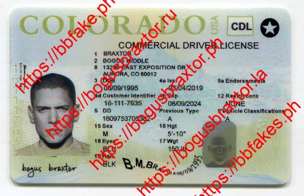Colorado(New CO CDL)