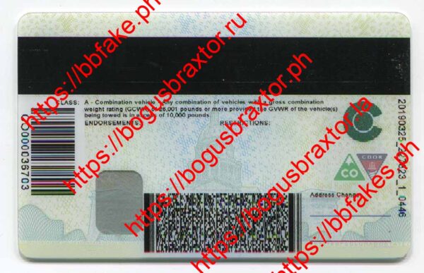 Colorado(New CO CDL) - Image 2