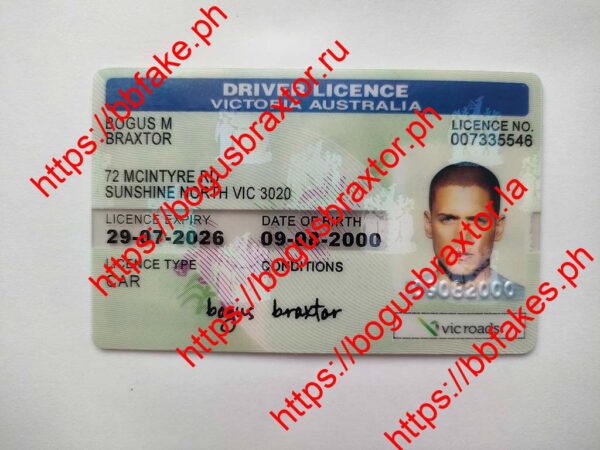 Victoria Australia Driver Licence(VIC-B-FULL)