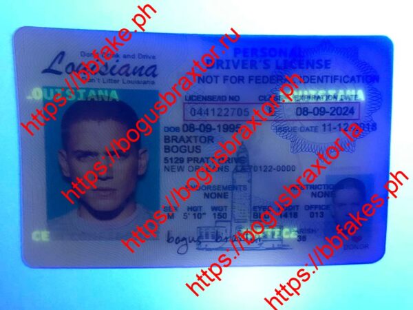Louisiana Fake ID - Image 2