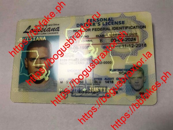 Louisiana Fake ID - Image 3
