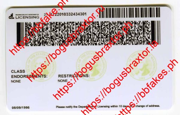 Washington Fake ID - Image 4