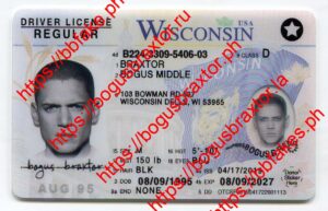 Wisconsin Fake ID - Bogus Braxtor Fake ID