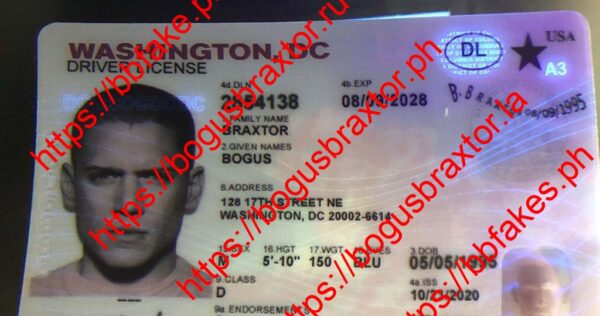 Washington DC Fake ID - Image 3